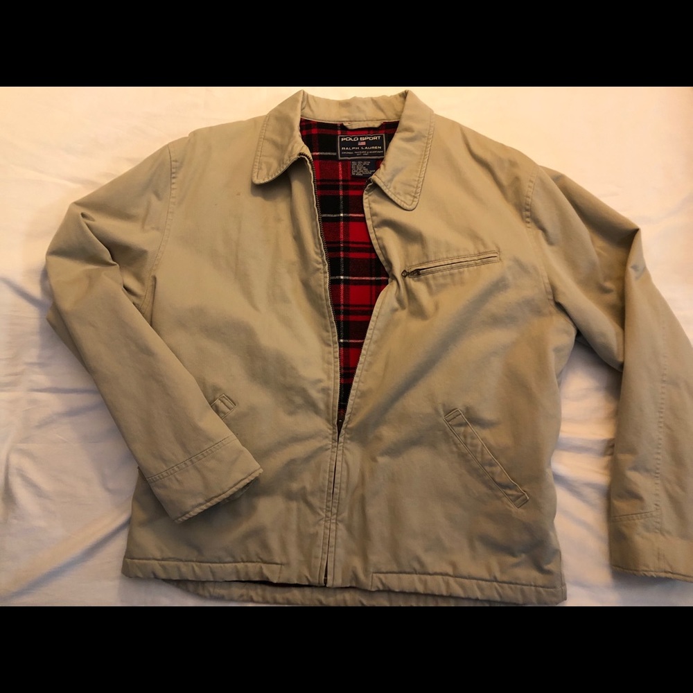Men’s Cotton Canvas Jacket - Size XL